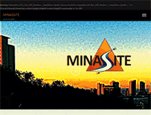 Tablet Screenshot of minassite.com.br